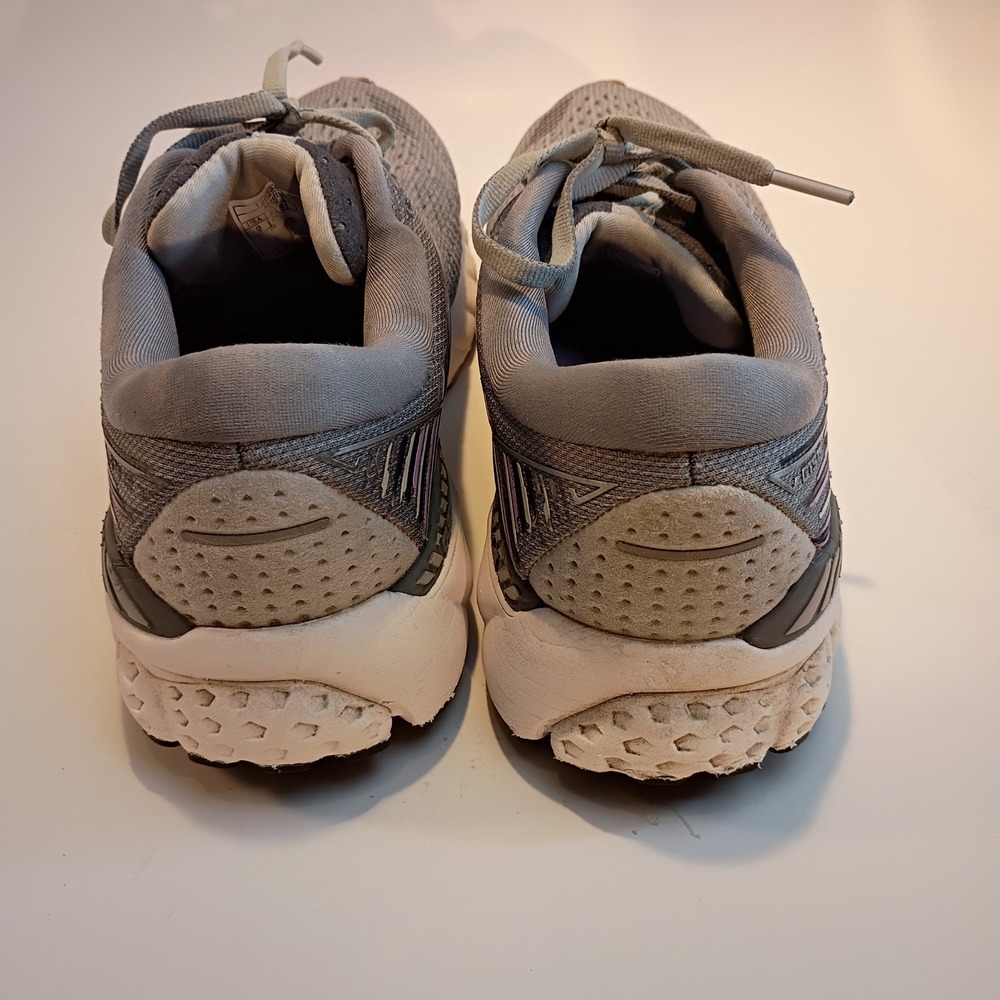 Brooks Adrenaline GTS 19 Womens Running Shoes Gray Purple 1202841B060 Medium B 9 - Picture 5 of 8